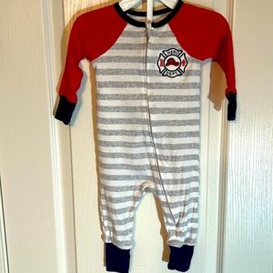 Kids Headquarters Fire Department Pajama. 9M